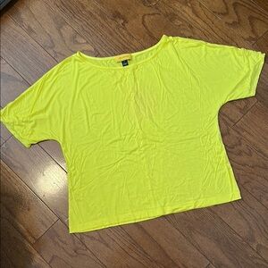 St. John bright Yellow Women's Top